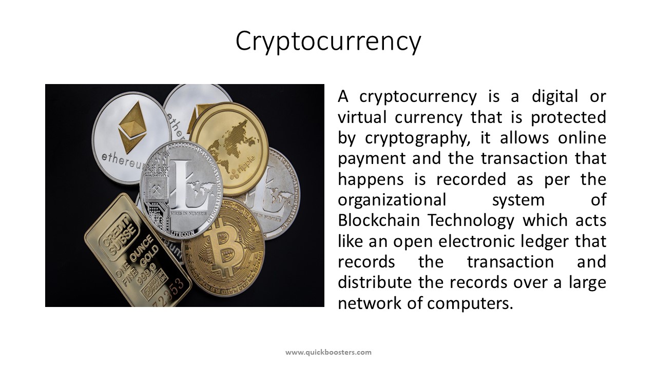 WHAT IS CRYPTOCURRENCY